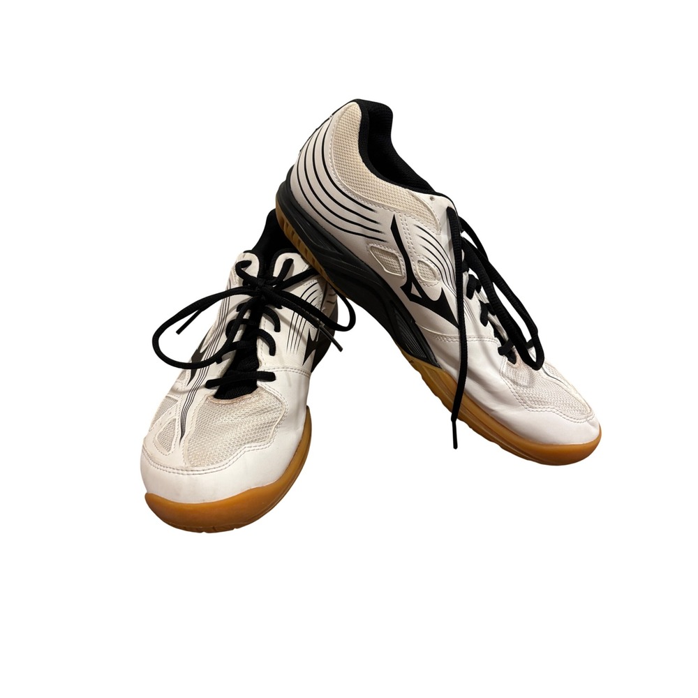 Mizuno Cyclone Speed 3 Womens Volleyball Shoes White Black Size 10
